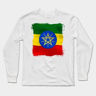 Ethiopia artwork Long Sleeve T-Shirt